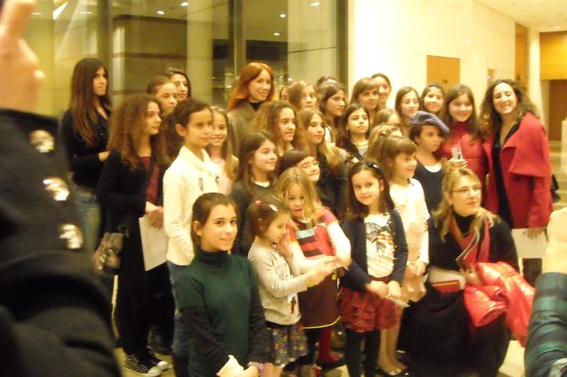 Το 2013 έκλεισε με παρακολούθηση παράστασης της Sylvie Guillem