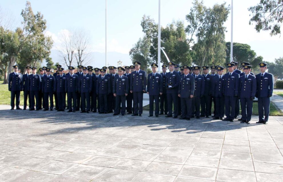 Απονομή βραβείων χθες στην 84η σειρά ιπταμένων, παρουσία του αρχηγού ΓΕΑ