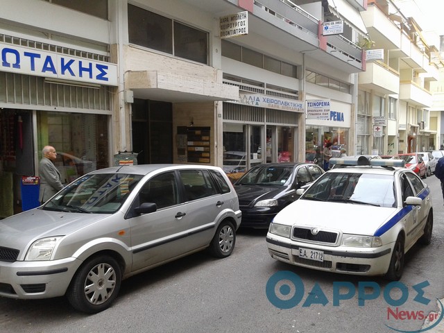 87χρονος έπεσε από την ταράτσα 5ώροφης πολυκατοικίας στο κέντρο της Καλαμάτας