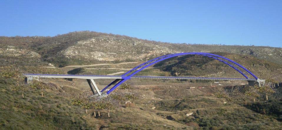 Τέλη Δεκεμβρίου θα παραδοθεί η τοξωτή γέφυρα στην Τσακώνα