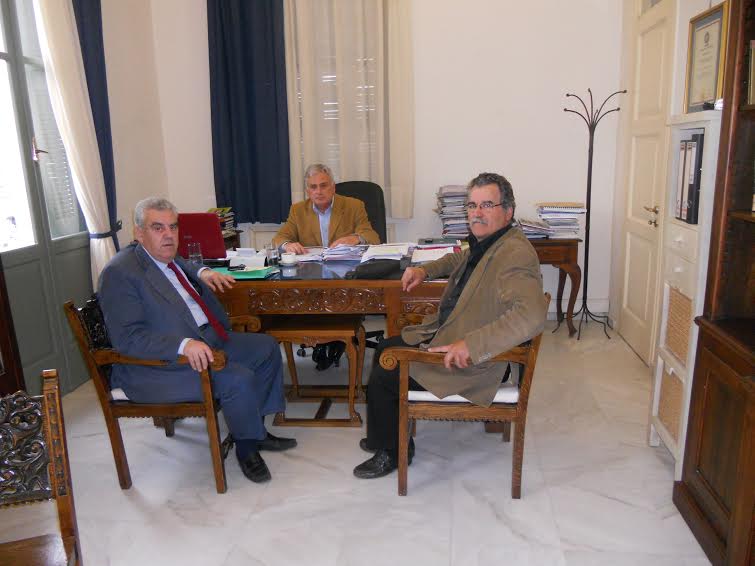 Συνάντηση Μπρεδήμα – Γκραίκη  με τον πρόεδρο του Επιμελητηρίου Μεσσηνίας