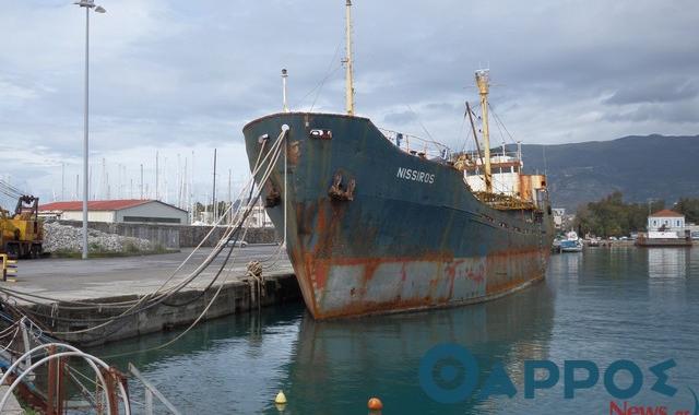Ζήτημα ημερών ο απόπλους του «Νίσυρος» από το λιμάνι της Καλαμάτας