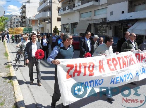 Συγκέντρωση την Κυριακή 1η Μαΐου από το Εργατικό Κέντρο Καλαμάτας