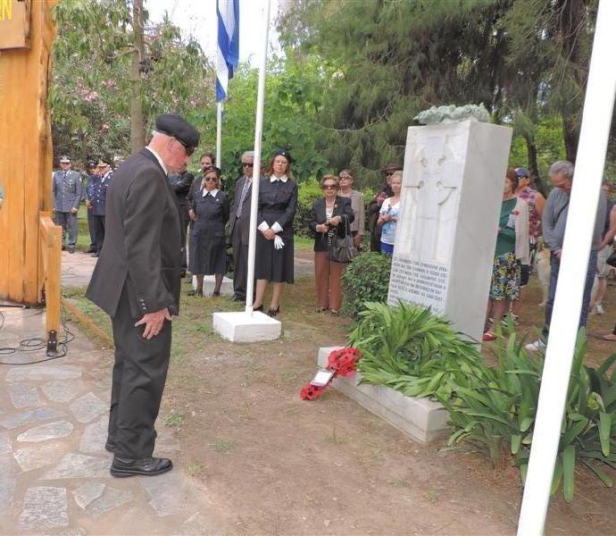 Τιμήθηκε χθες η 73η  επέτειος της μάχης της Καλαμάτας