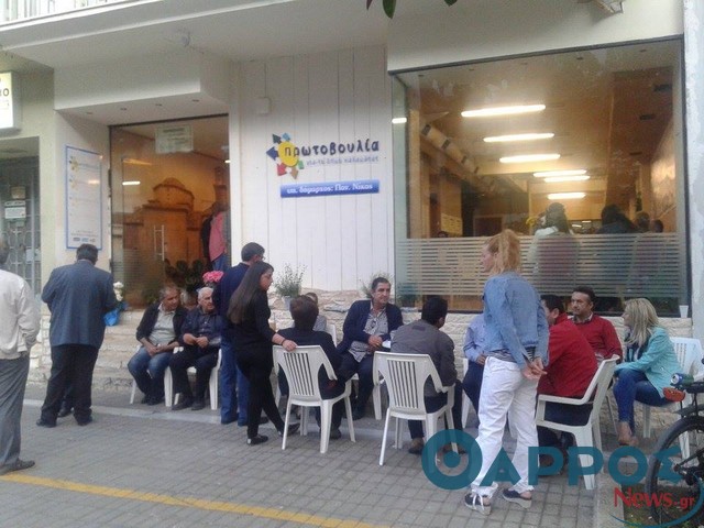 Φωτογραφίες από τα επιτελεία των υπ. Δημάρχων της Καλαμάτας