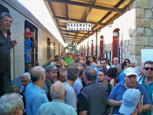 Η επαναλειτουργία του τρένου  μέχρι την Καλαμάτα -και πάλι- στις ράγες…