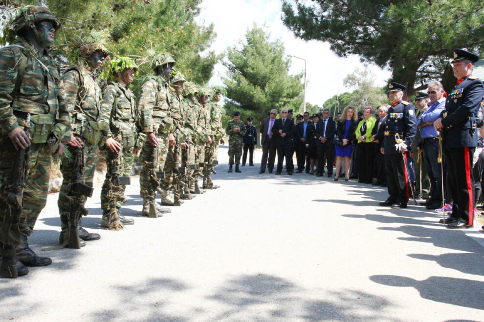 Η μνήμη του Αγίου Γεωργίου τιμήθηκε στο 9ο Σύνταγμα Πεζικού