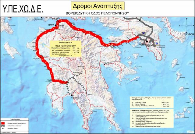 Γ. Δέδες: Οι οδικοί άξονες θα ολοκληρωθούν στην Πελοπόννησο