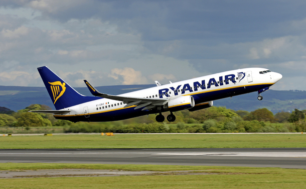 4 & 5 Ιουλίου ξεκινά τις πτήσεις η Ryanair από Καλαμάτα για Μπέργκαμο και Μιλάνο