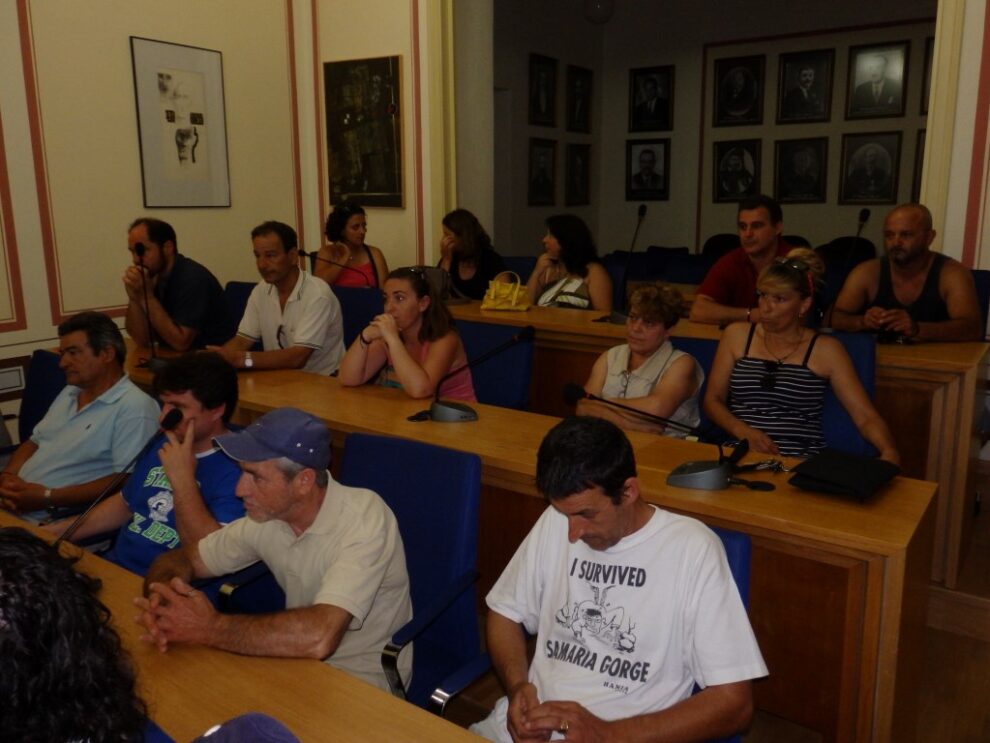 Υποδοχή των πρώτων 34 εργαζομένων με πεντάμηνη θητεία