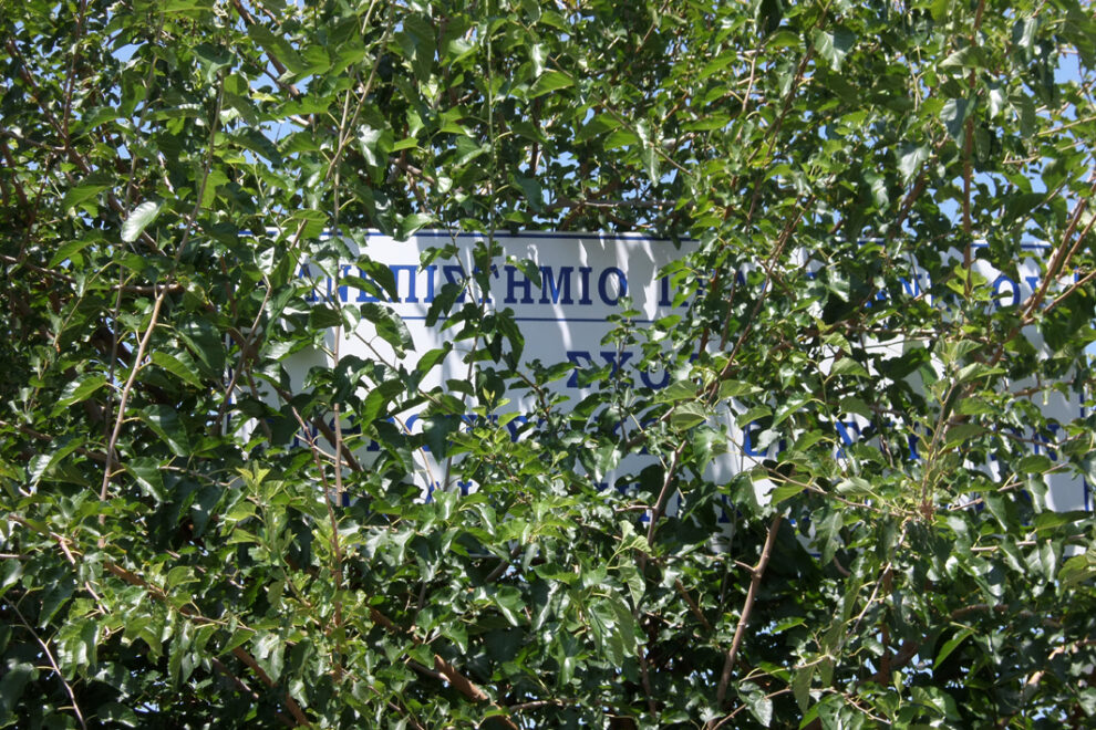 Εξαφανίστηκαν οι ενημερωτικές ταμπέλες… (φωτογραφίες)