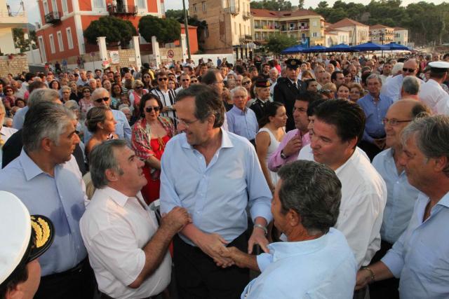 Στη Μεσσηνία για διακοπές Σαμαράς, Βούτσης και Στρατούλης