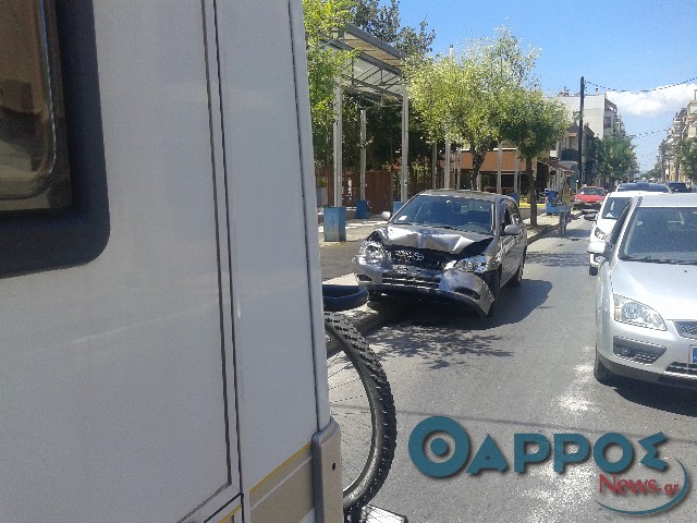 Τροχαίο στη Λυκούργου (φωτογραφίες)