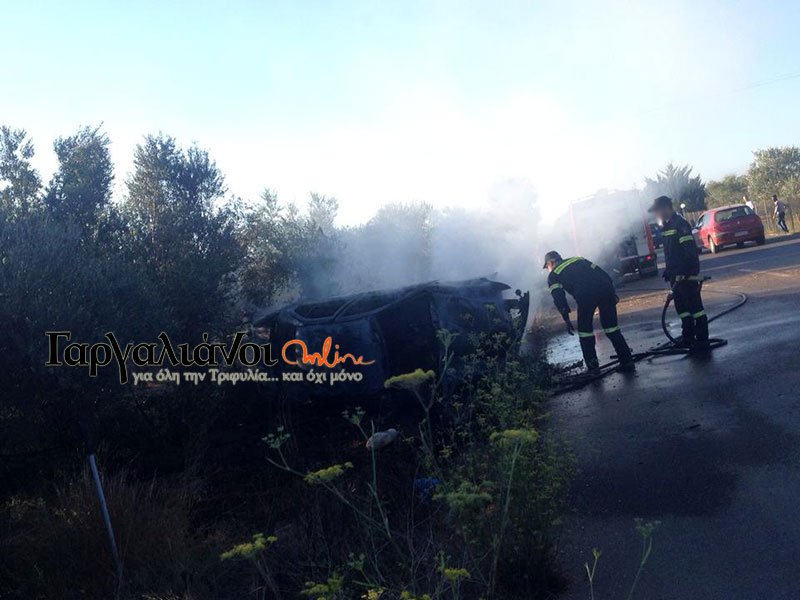 Άγιο είχε γυναίκα οδηγός από τους Γαργαλιάνους (φωτογραφίες)