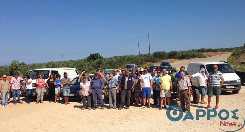 Στο δρόμο οι δικαιούχοι απαιτώντας τις αποζημιώσεις τους για το δρόμο Γαργαλιάνοι – Ρωμανού (φωτογραφίες)
