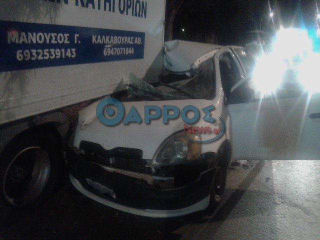 Τροχαίο με τραυματισμό στην οδό Αρτέμιδος (φωτογραφίες)