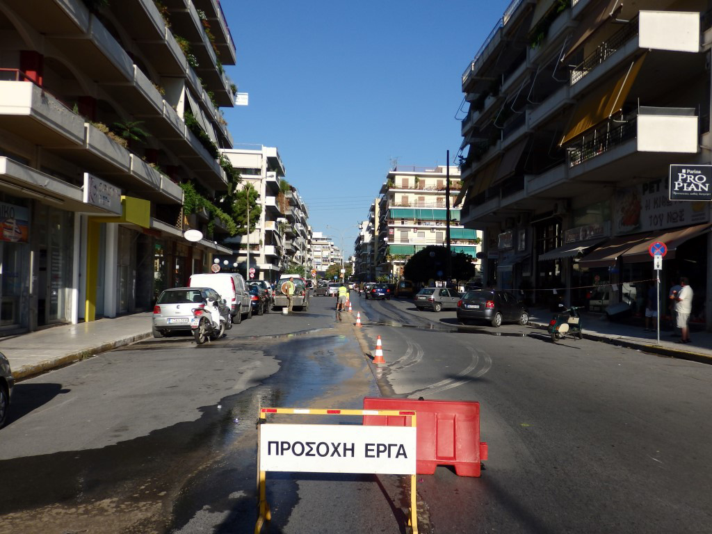 Νέα κυκλοφοριακή μελέτη εξήγγειλε ο δήμαρχος Παν. Νίκας για τη Βασ. Γεωργίου