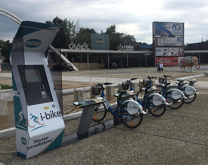 Νέος σταθμός ποδηλάτων i-bike στη Θεσσαλονίκη, πότε στην Καλαμάτα;