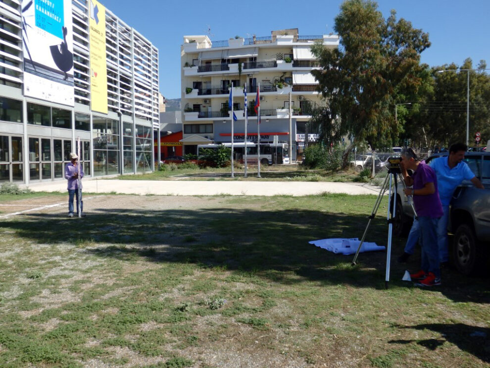Ξεκίνησε η ανάπλαση στον περιβάλλοντα χώρο του Μεγάρου Χορού Καλαμάτας