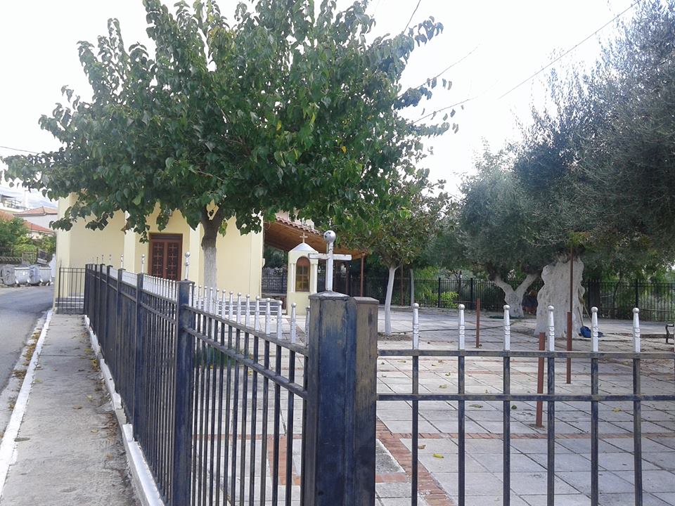 Η πλατεία – πάρκο της Αγίας Παρασκευής