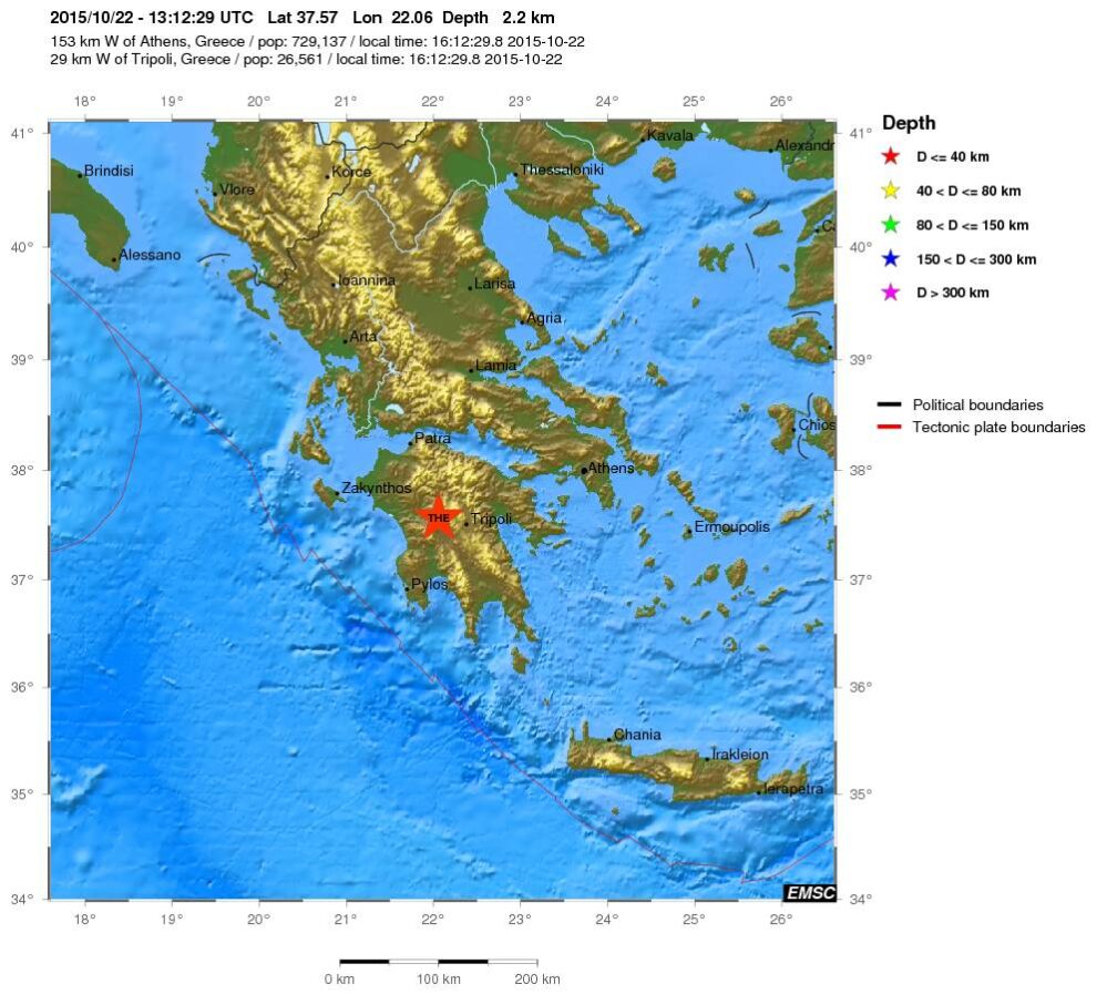 Και σεισμός…