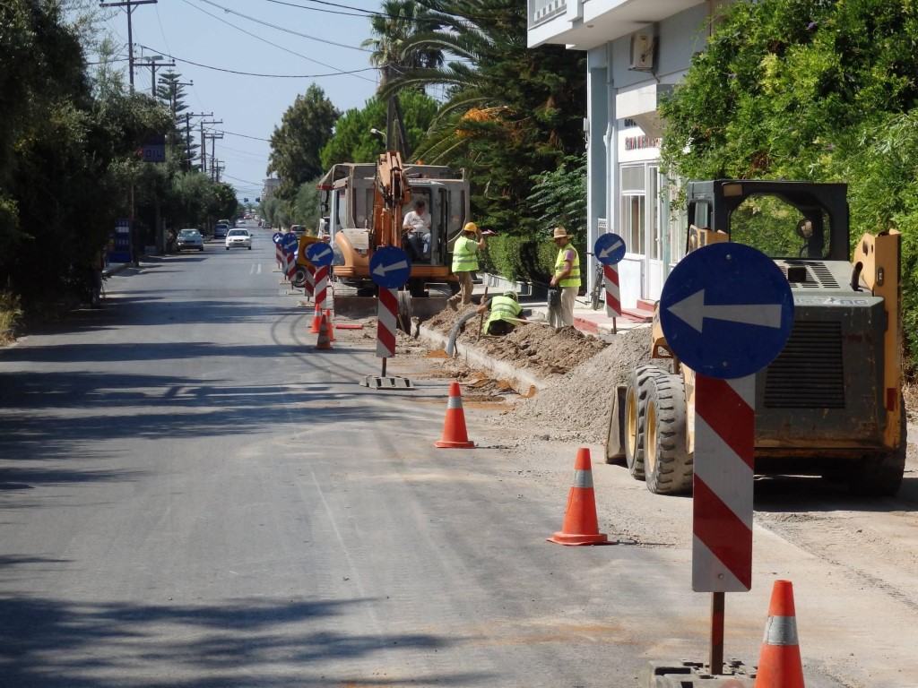 Προχωρά η αντικατάσταση του δικτύου ύδρευσης στην Καλαμάτα