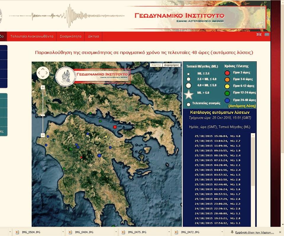 Σεισμική δόνηση στο κέντρο της Πελοποννήσου ταρακούνησε ολόκληρη τη Μεσσηνία