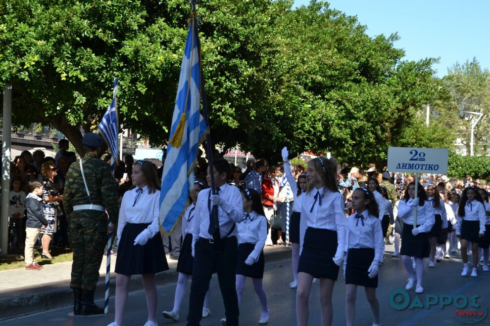 Με λαμπρότητα εορτάσθηκε η Εθνική Επέτειος της 28ης Οκτωβρίου στην Καλαμάτα (φωτογραφίες και βίντεο)