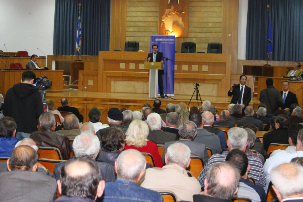 Παρουσίες στην προεκλογική περιοδεία Γεωργιάδη στην Καλαμάτα
