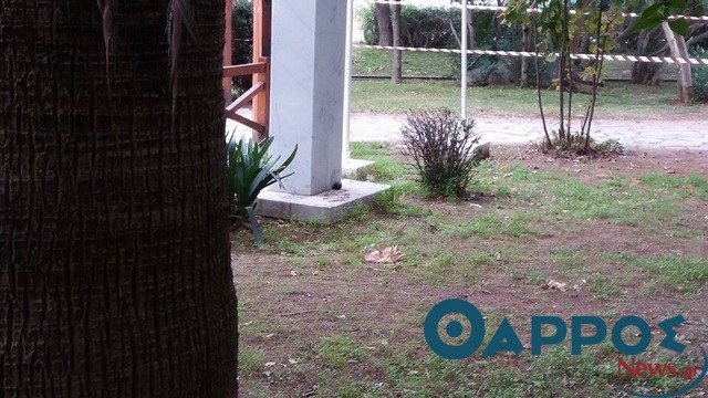 Χειροβομβίδα βρέθηκε στο πάρκου του ΟΣΕ στην Καλαμάτα (φωτογραφίες και βίντεο)