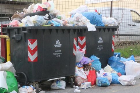 Σε κατάσταση έκτακτης ανάγκης η Τρίπολη λόγω απορριμμάτων