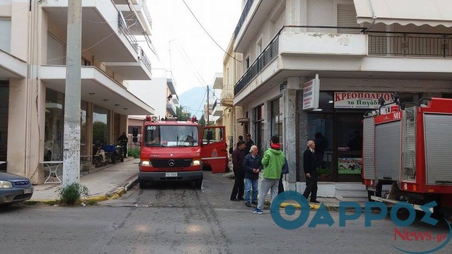 Σόμπα αναστάτωσε το κέντρο της Καλαμάτας (φωτογραφίες)