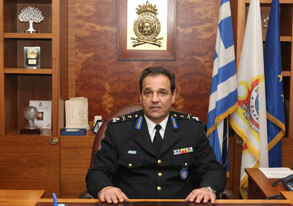 Την παραίτησή του υπέβαλε ο αρχηγός του Πυροσβεστικού Σώματος