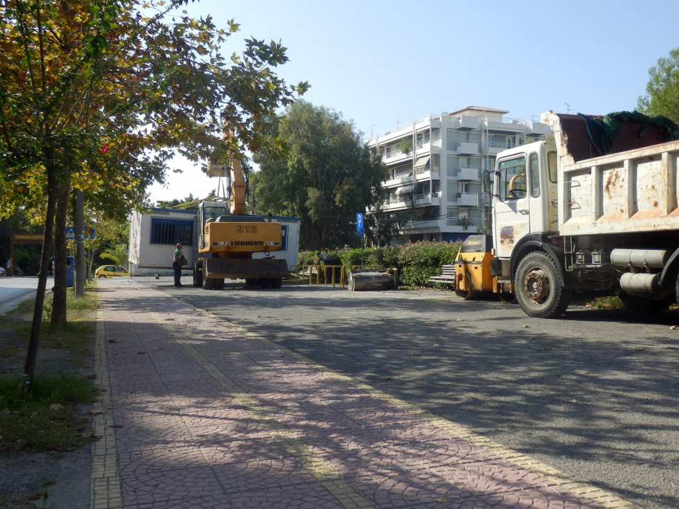 Ξεκίνησε το έργο ανάπλασης στα «Ουζάκια»