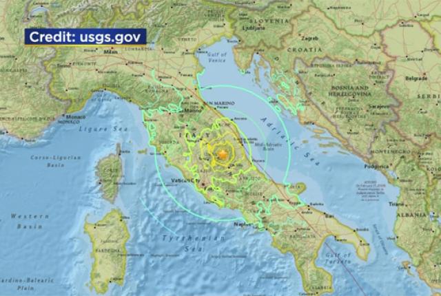 Σείεται η Ιταλία, νέος ισχυρός σεισμός 6,4 ρίχτερ
