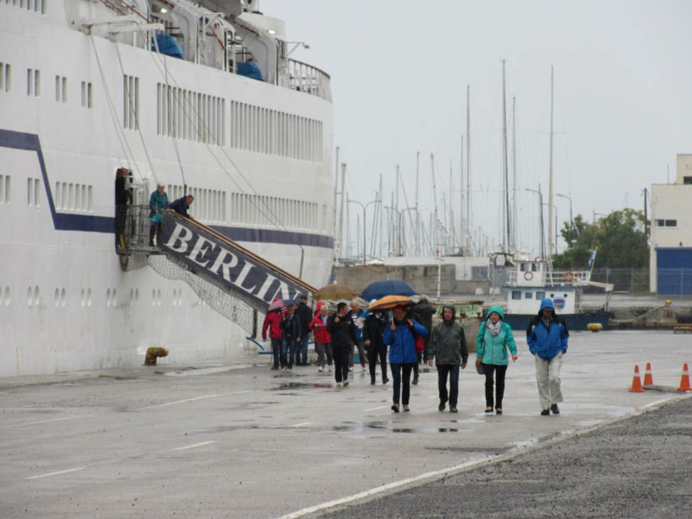 Το κρουαζιερόπλοιο Berlin στην Καλαμάτα με 375 επιβάτες