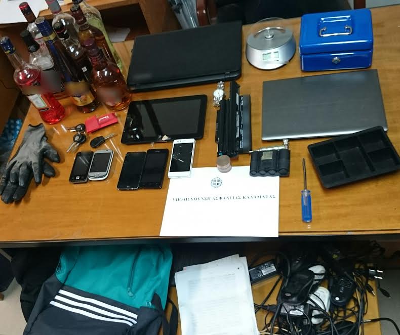 Συνελήφθη 18χρονος, μέλος συμμορίας που είχε “ταράξει” στις κλοπές την Καλαμάτα (φωτογραφία)