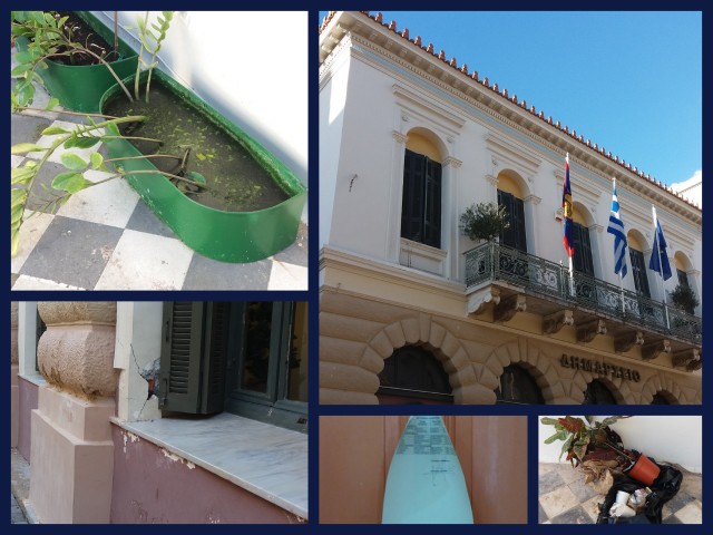 «Ιστορικό» Δημαρχείο Καλαμάτας: Η εγκατάλειψη σε όλο της το μεγαλείο!