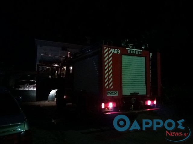 Φωτιά σε καμινάδα αναστάτωσε την Καλλιπατείρας (φωτογραφίες)