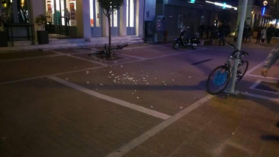 Με κράνος στην Αριστομένους…