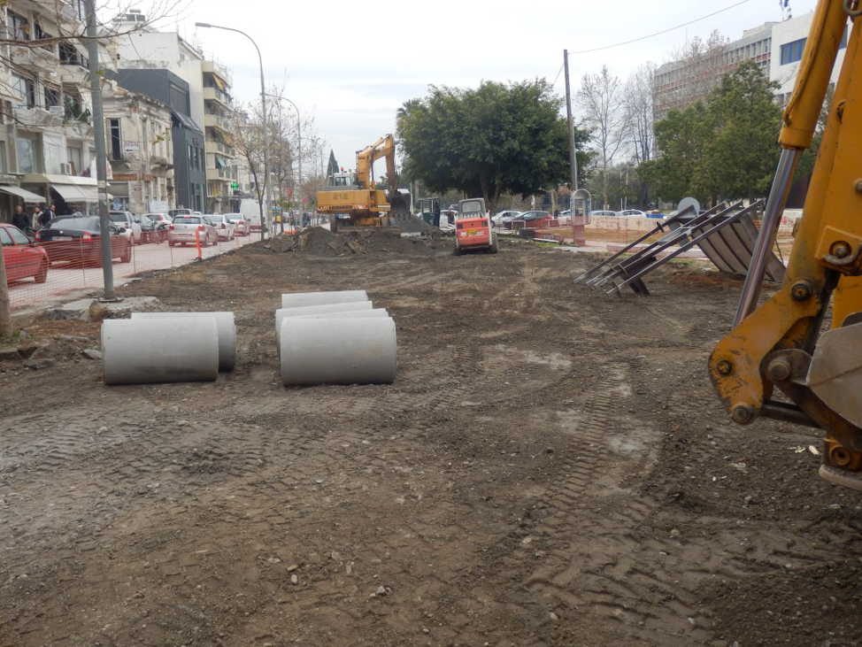 Αγωγός ομβρίων στη Βασιλέως Κωνσταντίνου – Διακοπή κυκλοφορίας 9-11 Φεβρουαρίου