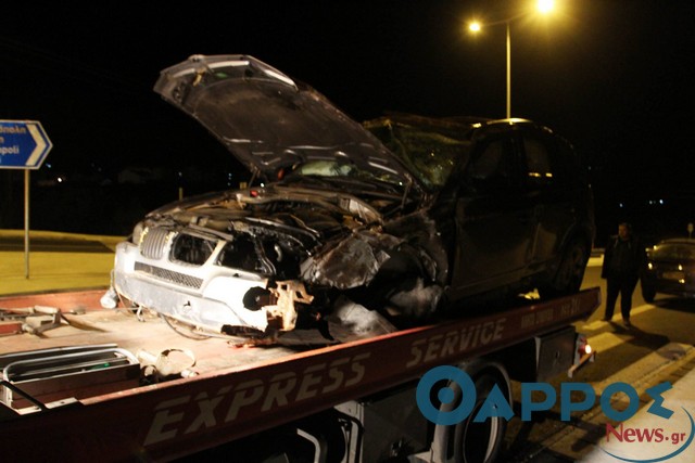 Μια γυναίκα σκοτώθηκε σε τροχαίο δυστύχημα στην κατάληξη της Περιμετρική οδού της Καλαμάτας! (φωτογραφίες)