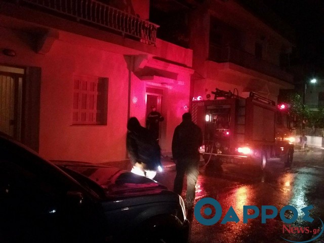 Φωτιά από κεραυνό σε κατοικία στην περιοχή της Ράχης στην Καλαμάτα! (φωτογραφίες)