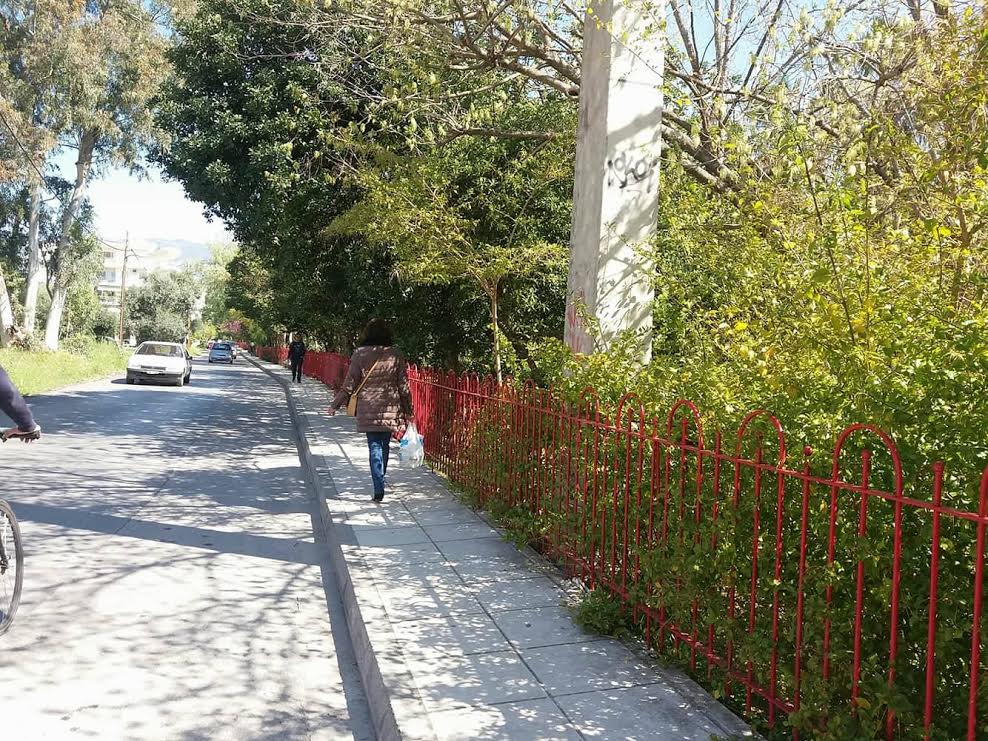 Περίφραξη στο Πάρκο του ΟΣΕ