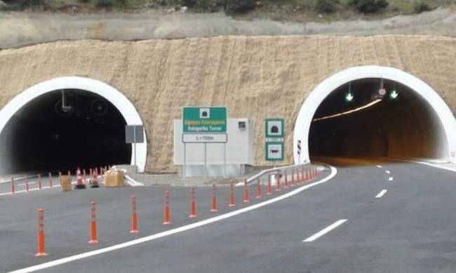 Κυκλοφοριακές ρυθμίσεις στη σήραγγα Ραψομάτη στην κατεύθυνση προς Αθήνα