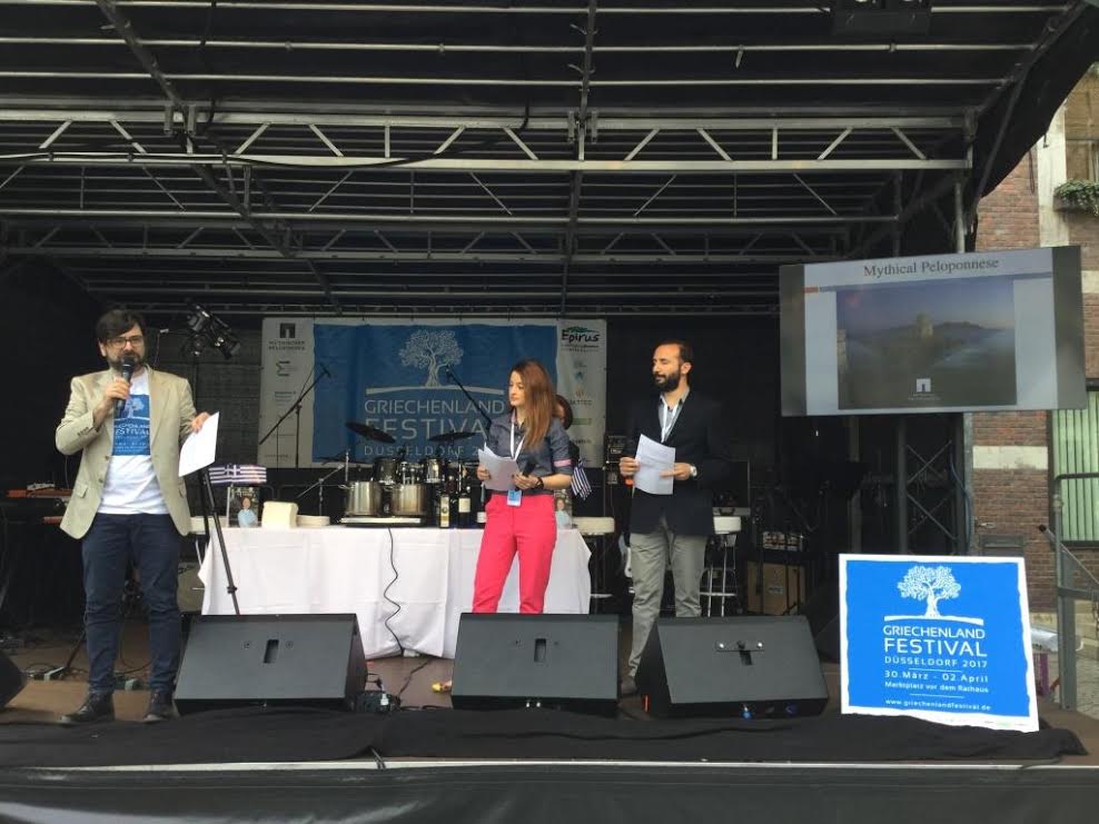 Η Περιφέρεια Πελοποννήσου  στο 1ο GRIECHELAND FESTIVAL