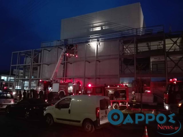 Πρόβα της Πυροσβεστικής για την άσκηση στο Μέγαρο Χορού (φωτογραφίες)
