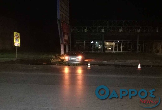 Τροχαίο με τραυματισμό στο Ασπρόχωμα (φωτογραφίες)