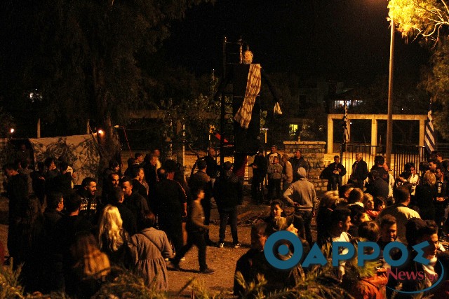 Η Αστυνομία δεν επέτρεψε το κάψιμο του Ιούδα σε ενορία της Καλαμάτας (φωτογραφίες)