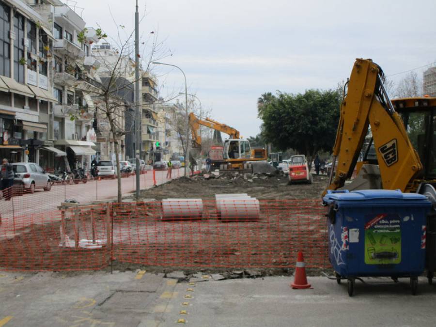 Κλειστοί δρόμοι στο κέντρο της Καλαμάτας